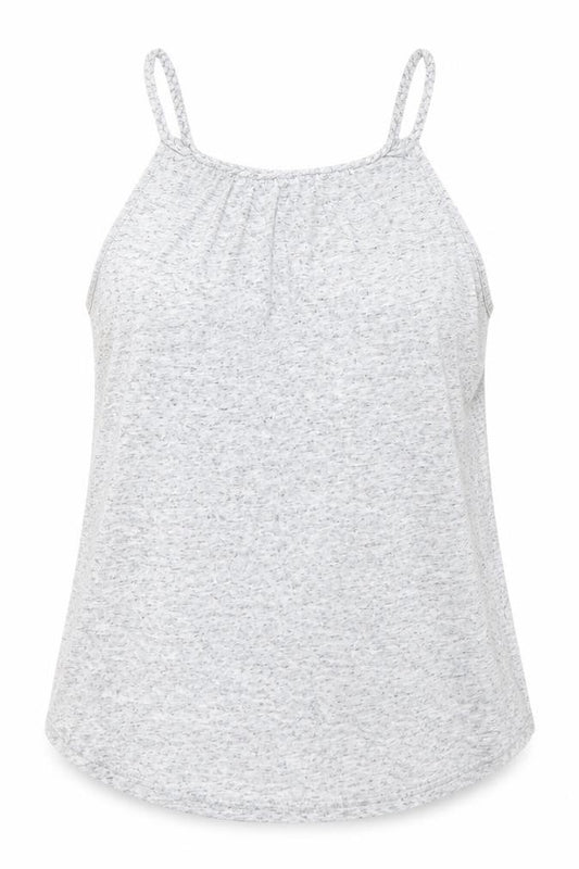 New Look Womens Grey   Camisole Blouse Size 6