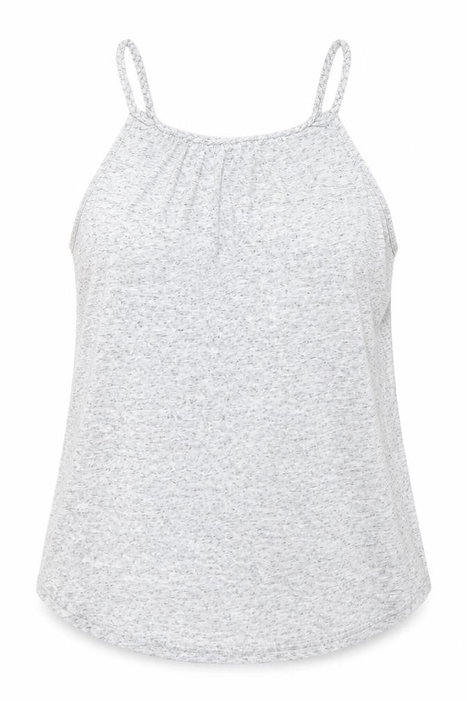 New Look Womens Grey   Camisole Blouse Size 6