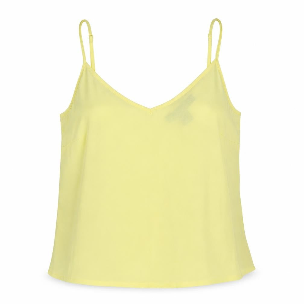 Primark Womens Yellow   Camisole Blouse Size 10