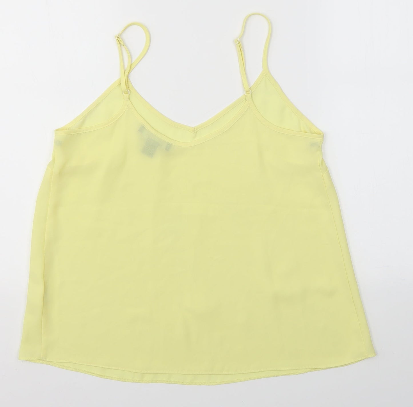 Primark Womens Yellow   Camisole Blouse Size 10