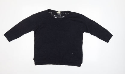 Preloved FOREVER 21 Womens Blue   Pullover Jumper Size M - Front