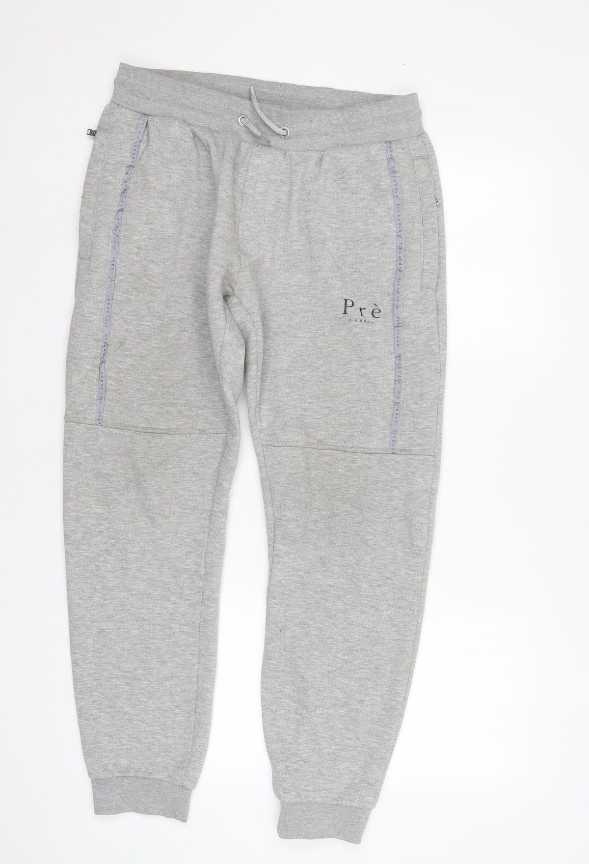 Pre London Womens Grey   Sweatpants Trousers Size M L28 in