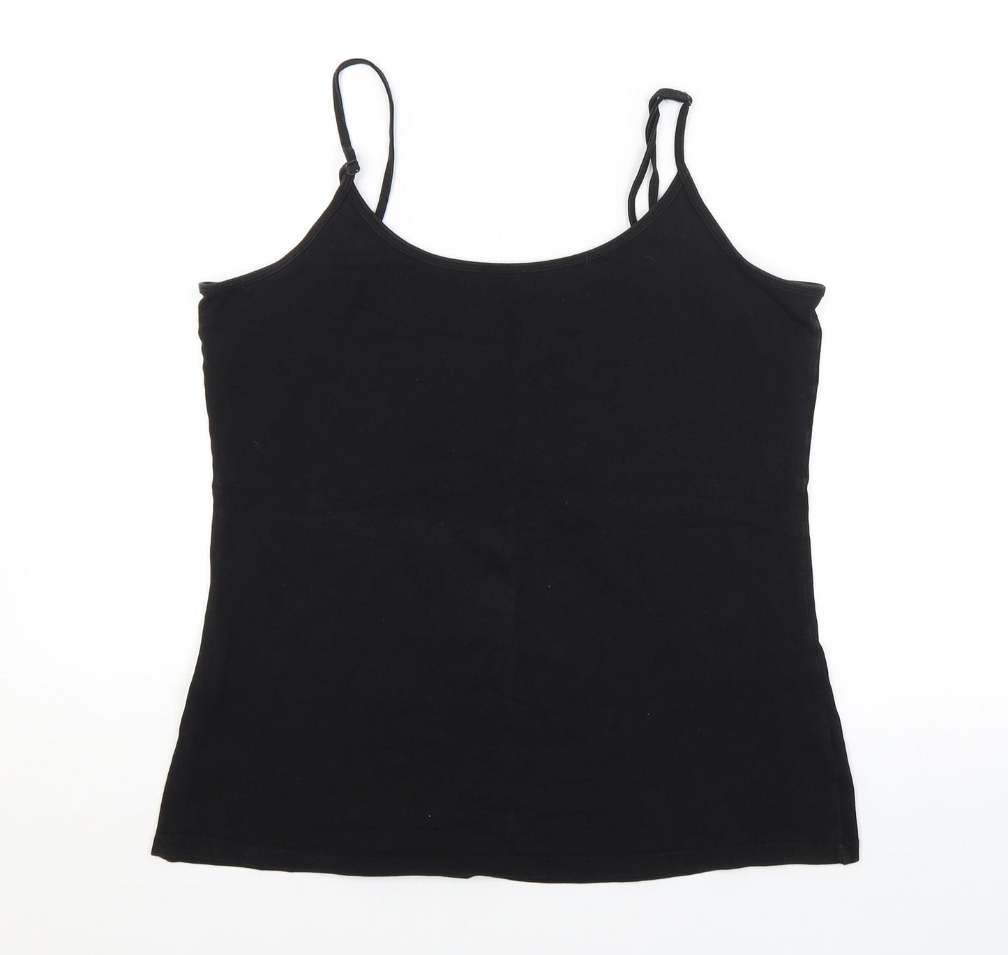 Papaya Womens Black   Basic Tank Size 18