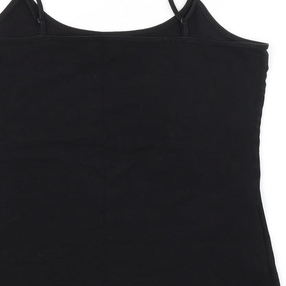 Preloved Papaya Womens Black   Basic Tank Size 18 - Label