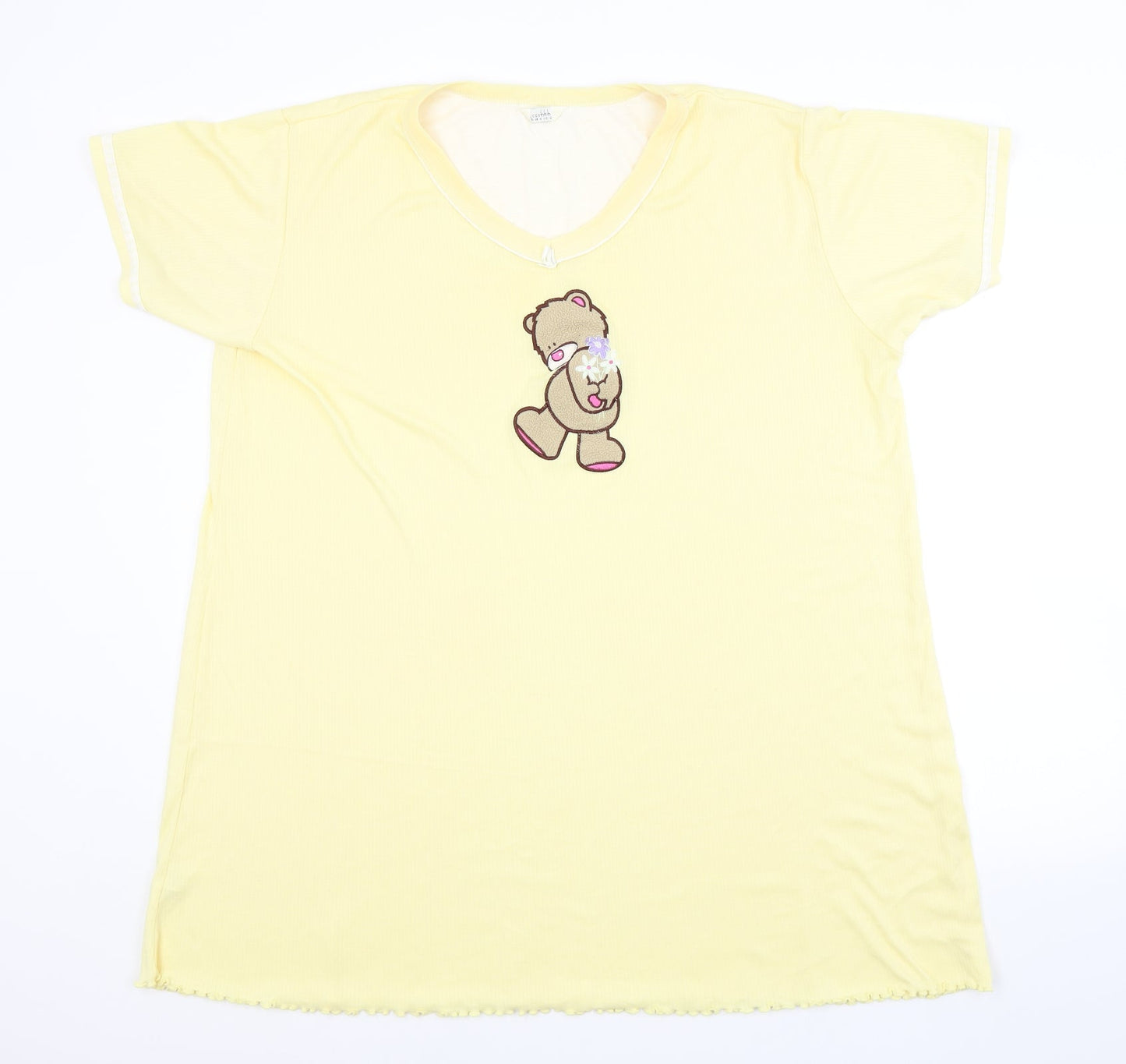 SSSHHH Womens Yellow   Top Pyjama Top