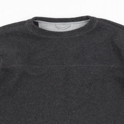 Easy Mens Grey   Pullover Jumper Size S