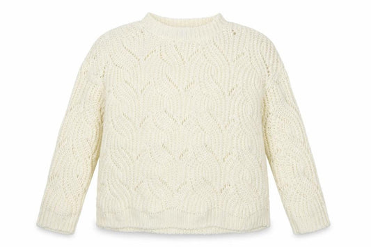 Miss Selfridge Womens White Striped  Pullover Jumper Size 10