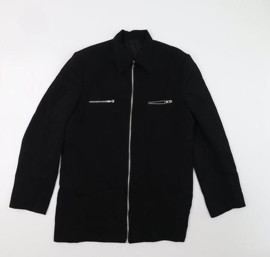 Field & Stream Womens Black   Overcoat Blazer Size M