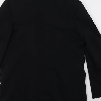 Field & Stream Womens Black   Overcoat Blazer Size M