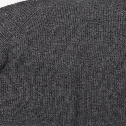 Preloved M&S Womens Grey   Pullover Jumper Size M - Label