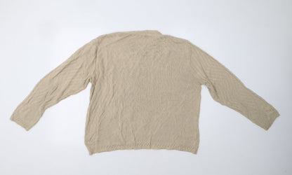BHS Womens Beige   Pullover Jumper Size 16