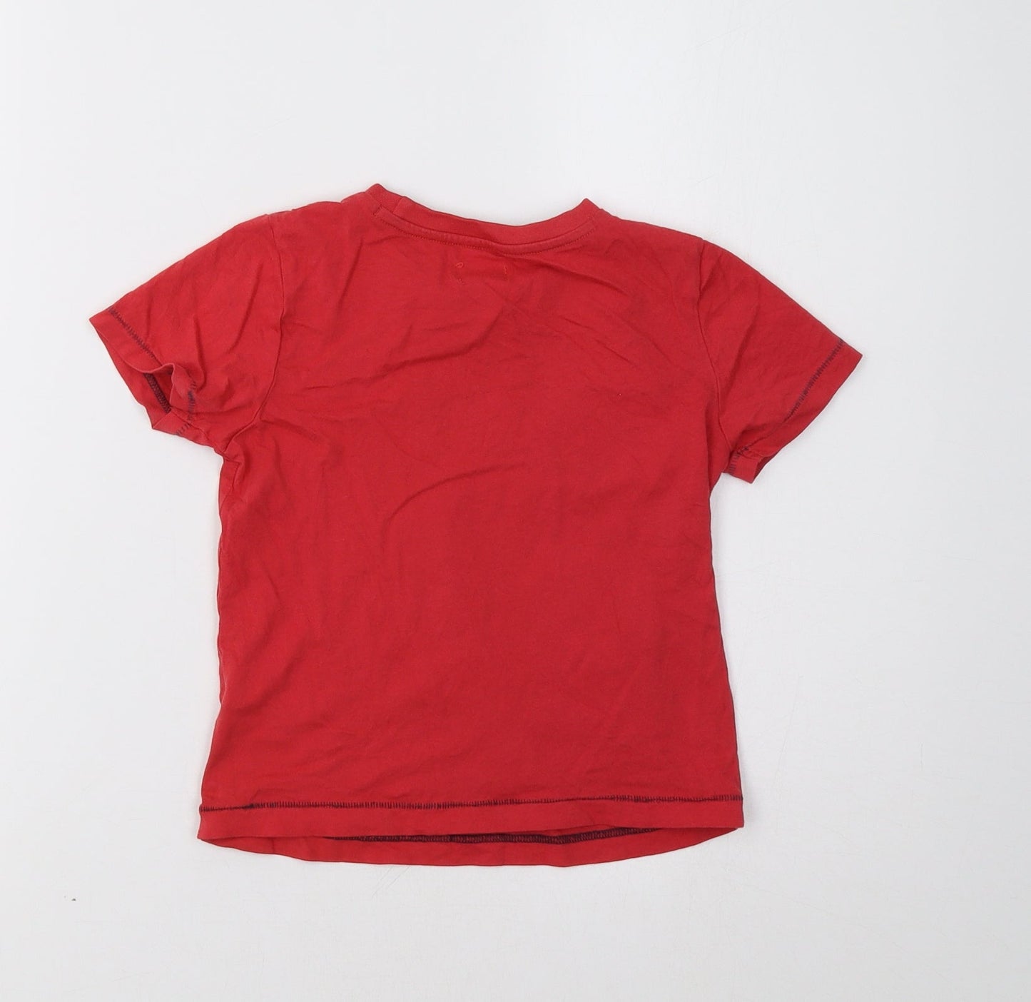 F&F Girls Red   Basic T-Shirt Size 3-4 Years