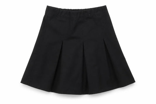 George Girls Black   Pleated Skirt Size 5-6 Years