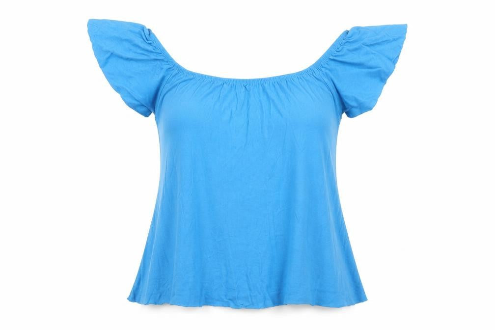 Primark Womens Blue   Basic T-Shirt Size 6