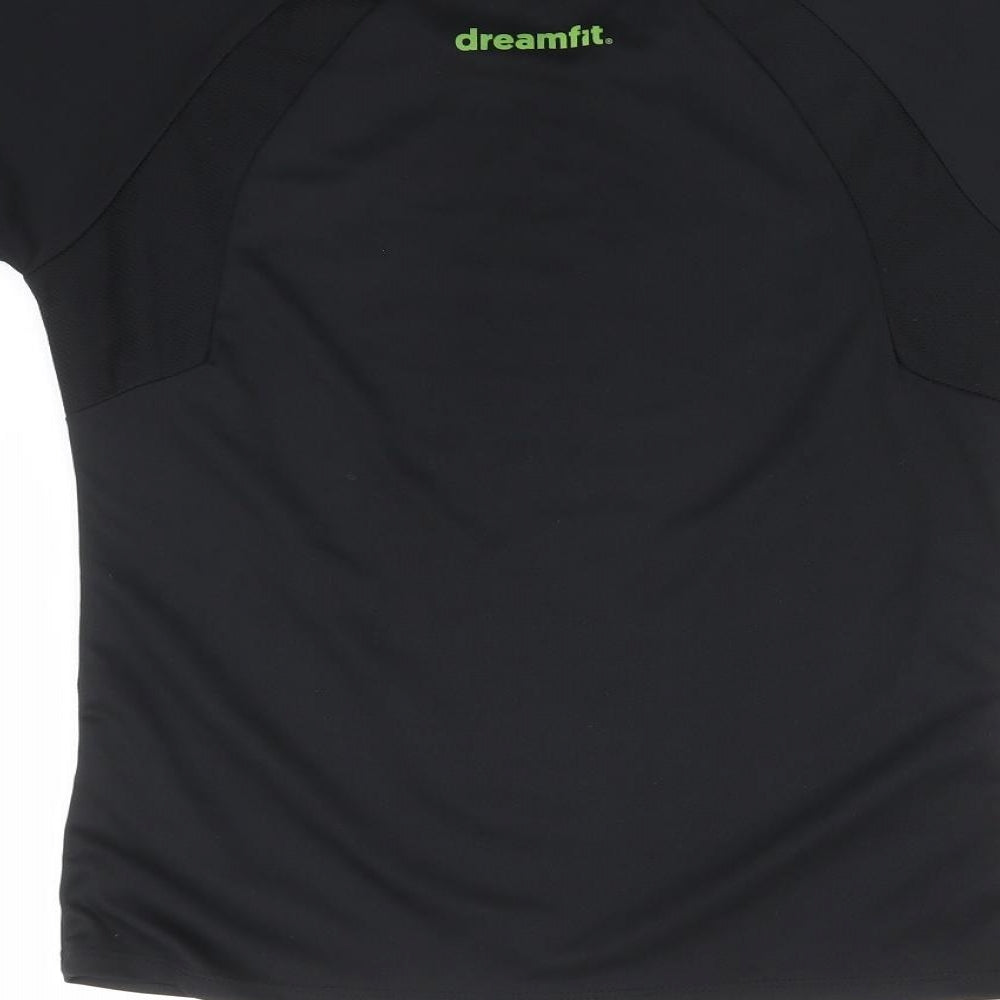 NATH Womens Black   Basic T-Shirt Size L  - DREAMFIT