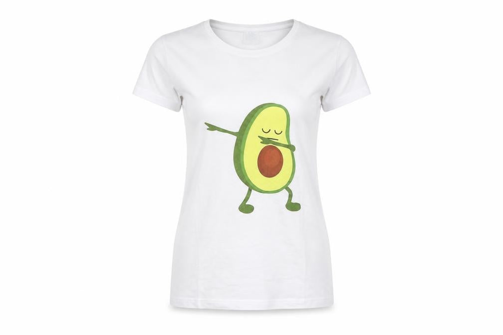 Preworn Womens White   Basic T-Shirt Size S  - AVACARDO