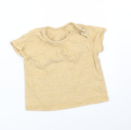 George Baby Orange   Basic T-Shirt Size 9-12 Months