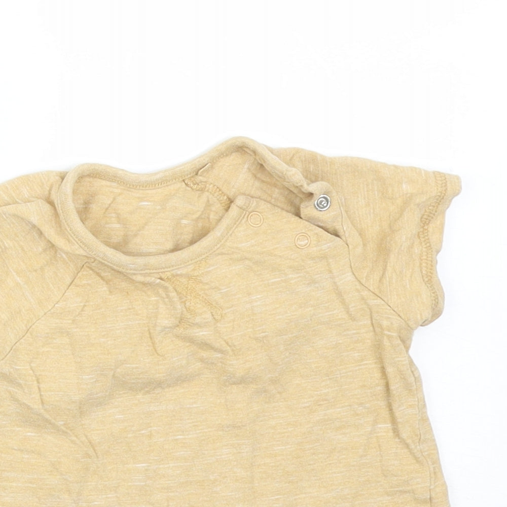 George Baby Orange   Basic T-Shirt Size 9-12 Months
