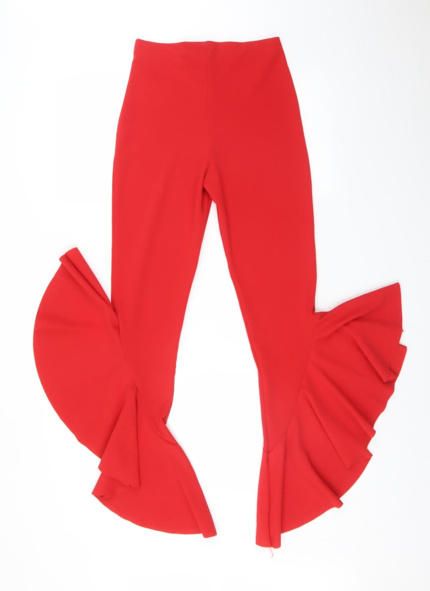 New Look Womens Red    Trousers Size 6 L30 in