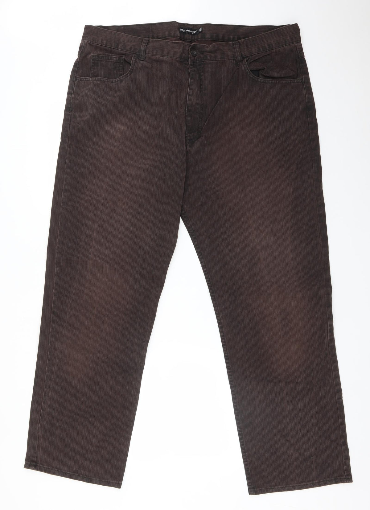 Marks & Spencer Womens Blue   Straight Jeans Size 42 L31 in
