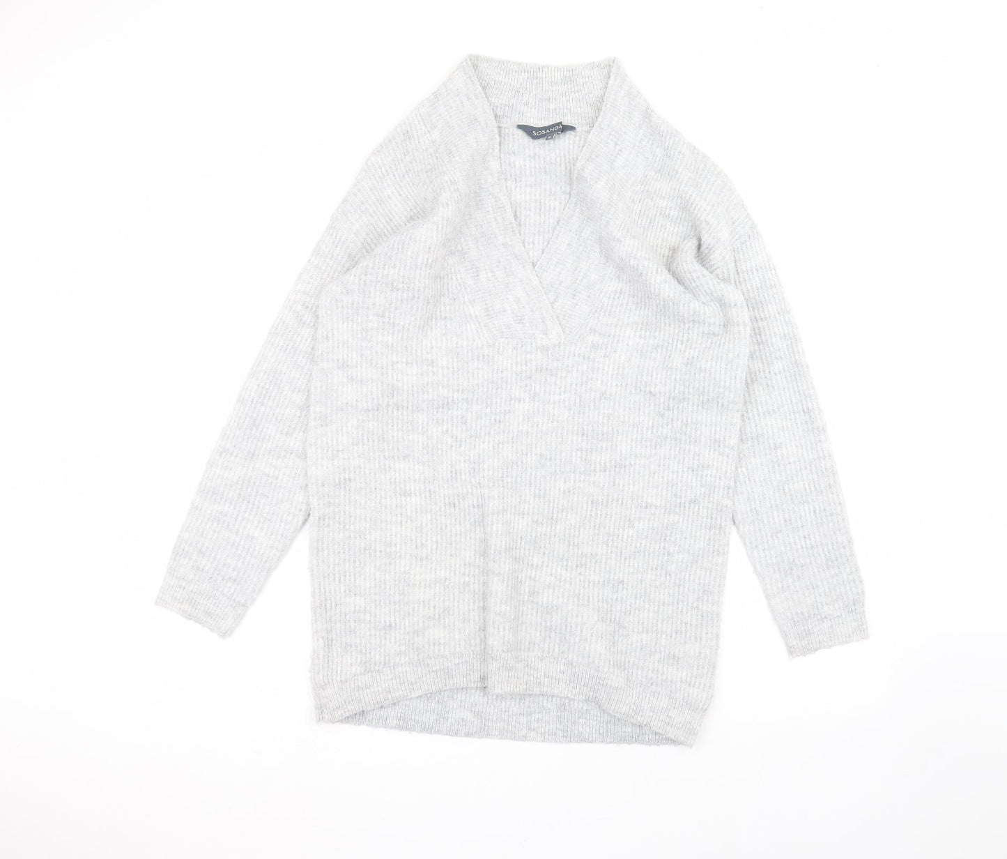 sosanda Womens Grey   Pullover Jumper Size 8