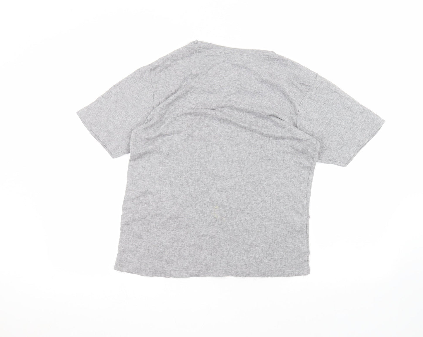 UrbanSpirit Womens Grey   Basic T-Shirt Size XL