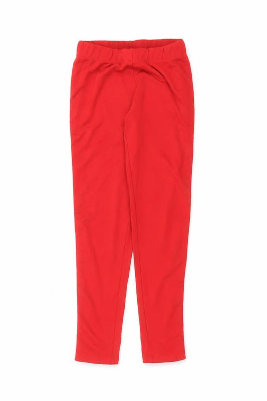 Koolook Womens Red   Jogger Leggings Size S L23 in