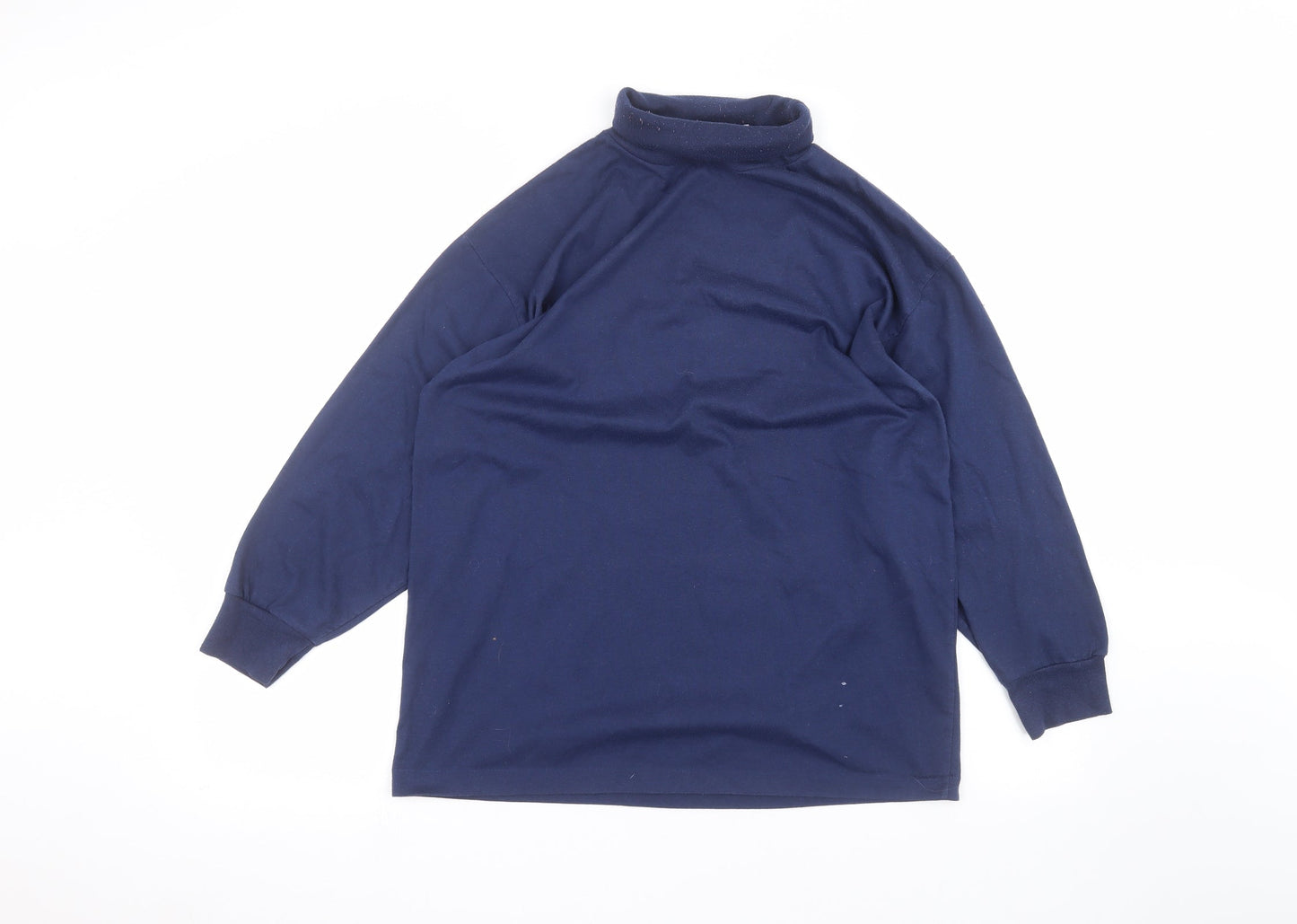 monique Womens Blue   Pullover Jumper Size L