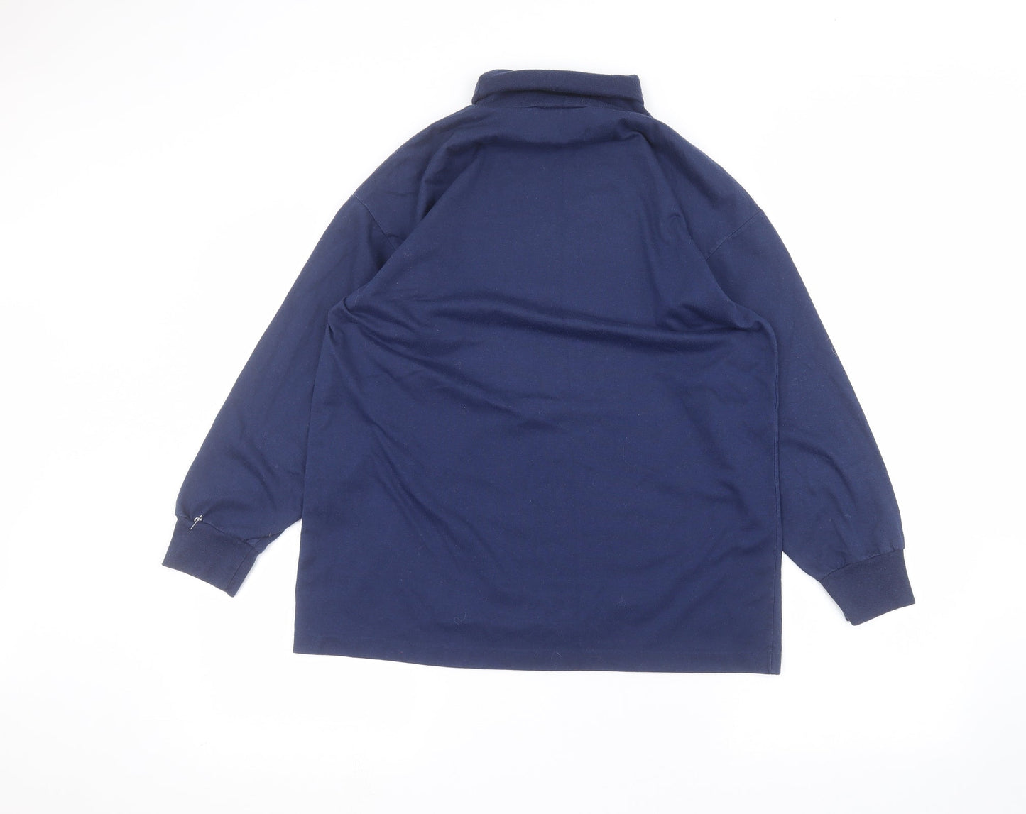 monique Womens Blue   Pullover Jumper Size L