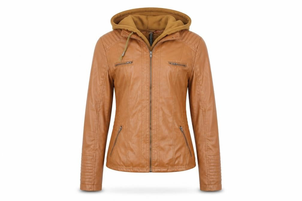 Gamiss Womens Brown   Parka Coat Size L