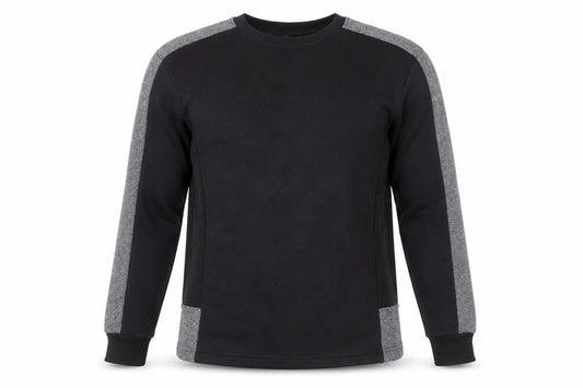 Easy Mens Black   Pullover Jumper Size S
