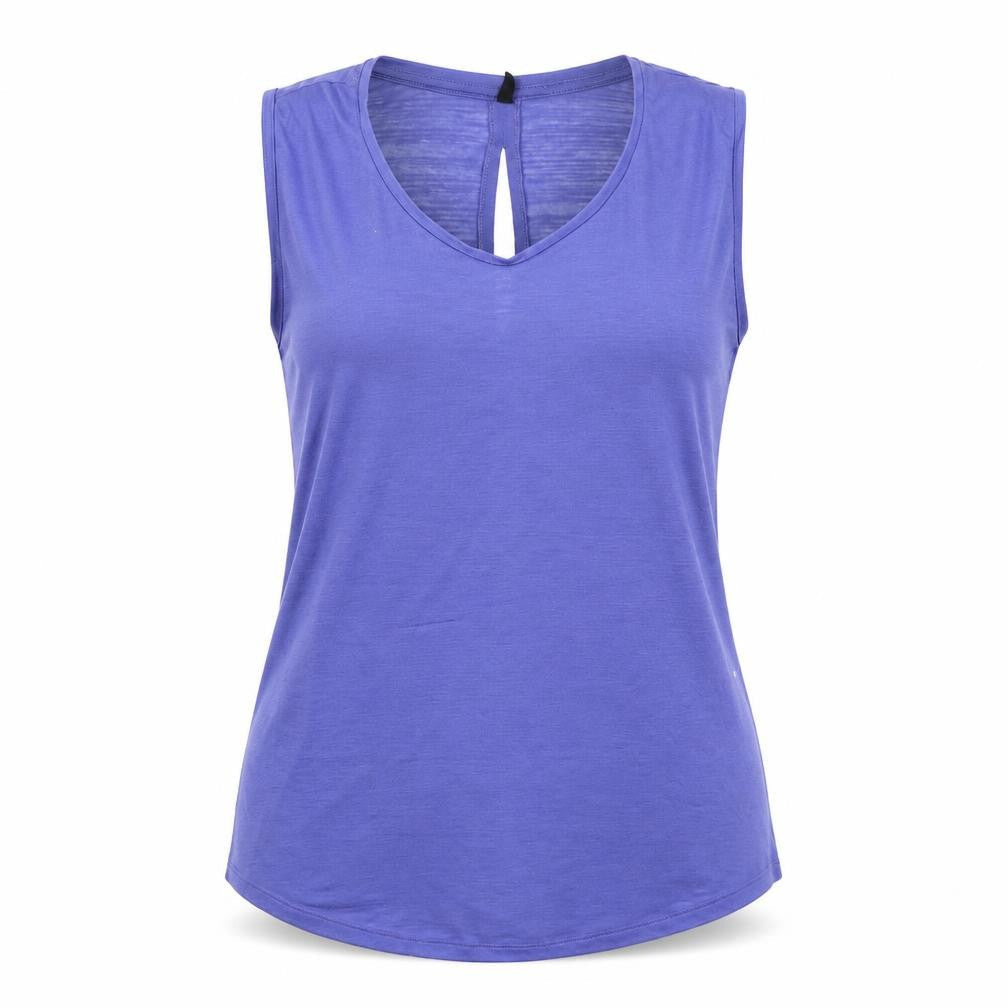 Stile Benetton Womens Purple   Basic Tank Size L