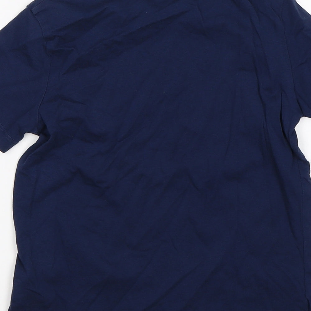 H&M Boys Blue   Basic T-Shirt Size 5-6 Years