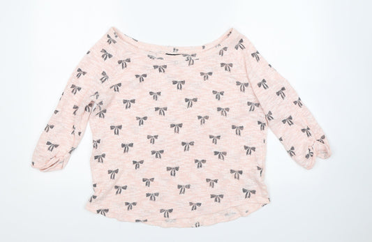 New Look Womens Pink   Pullover Jumper Size 14