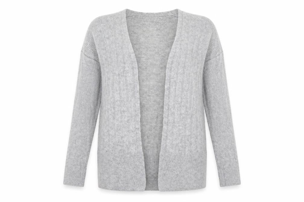 River Island Womens Grey   Cardigan Jumper Size 10