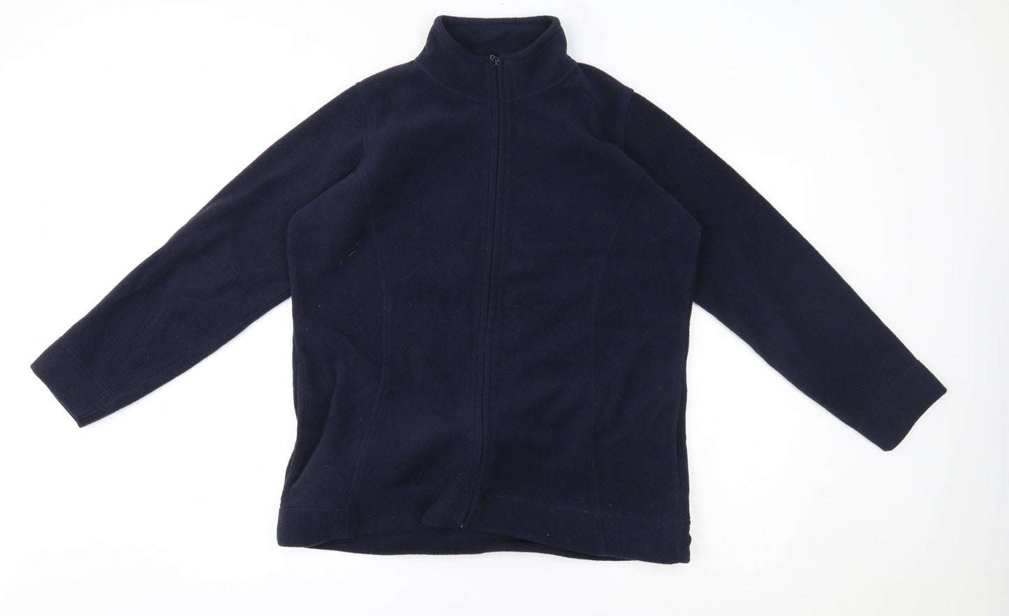 EWM Womens Blue   Full Zip Sweatshirt Size M