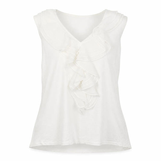 H&M Womens White   Basic Blouse Size L