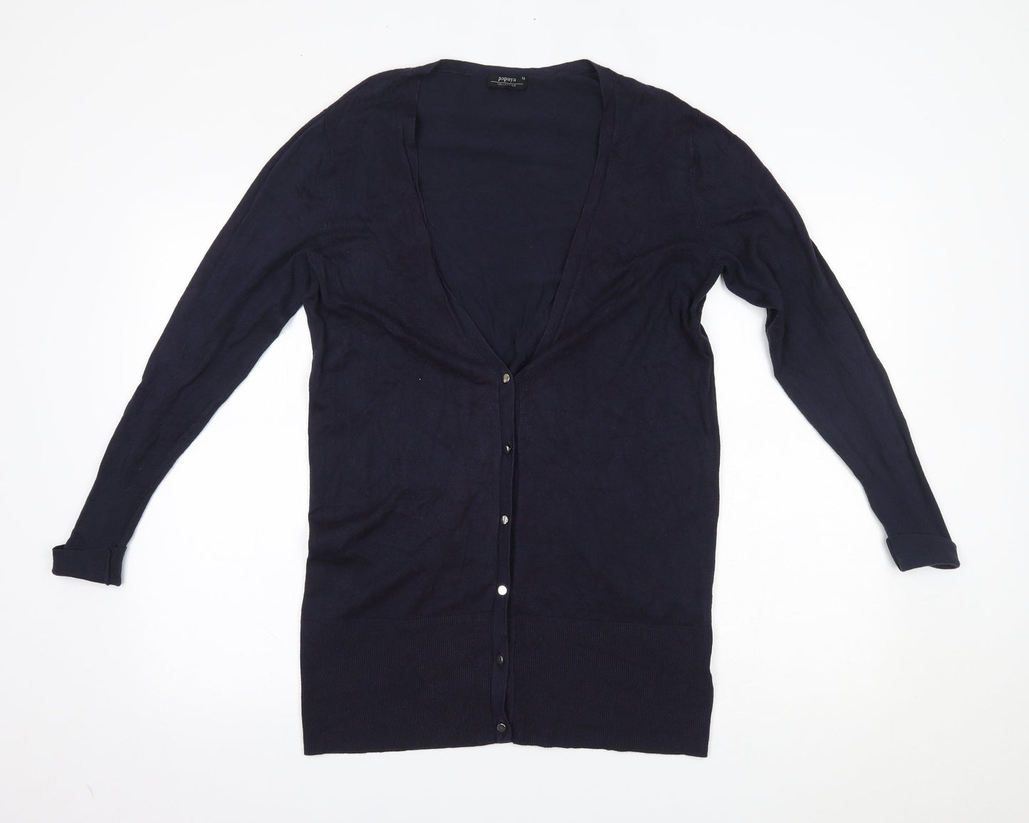 Matalan Womens Blue   Cardigan Jumper Size 12