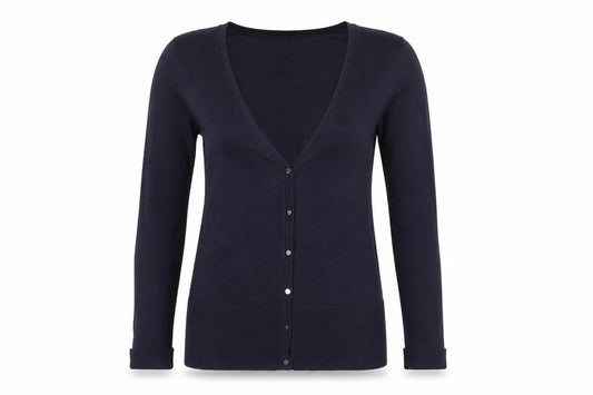 Matalan Womens Blue   Cardigan Jumper Size 12