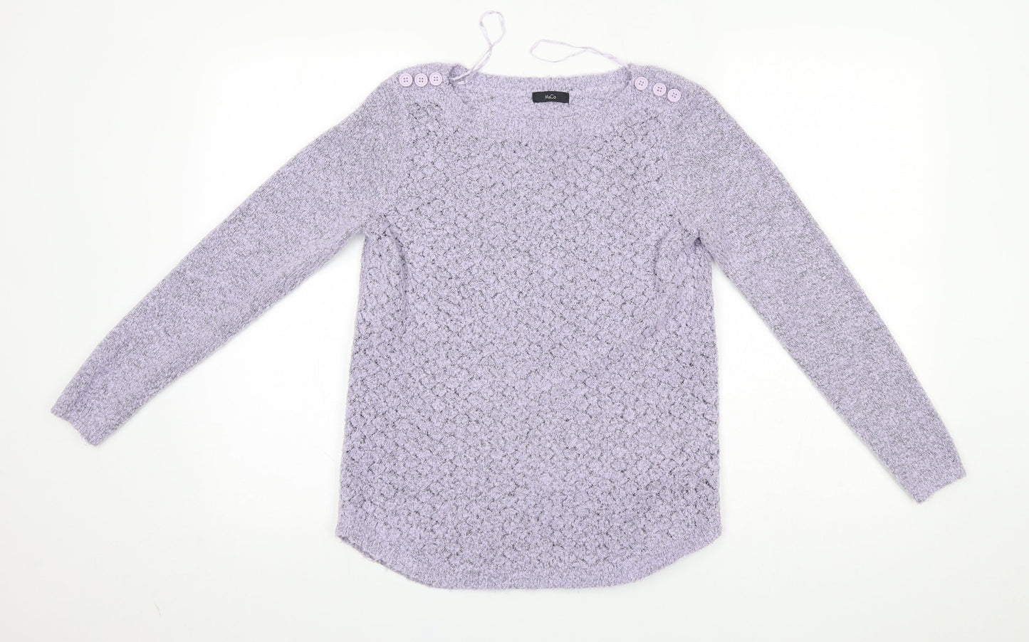 M&Co Womens Purple   Pullover Jumper Size 10