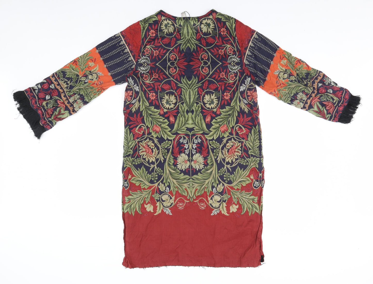 Outfitters Womens Multicoloured Floral  Basic T-Shirt Size S