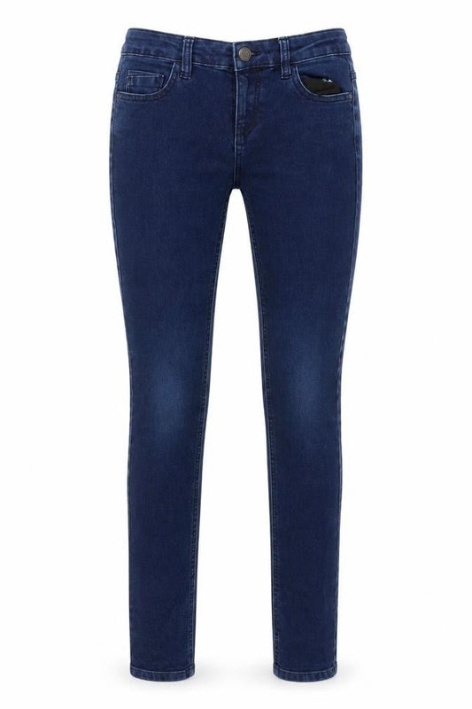 Denim & Co. Womens Blue   Skinny Jeans Size 6 L30 in
