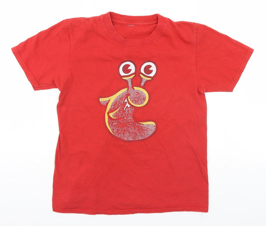 Preworn Boys Red   Basic T-Shirt