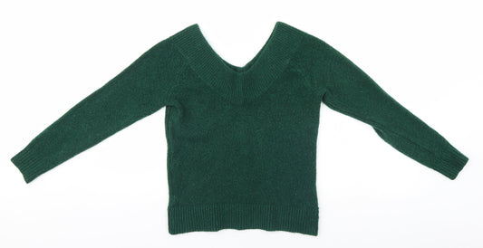 H&M Womens Green   Pullover Jumper Size XS