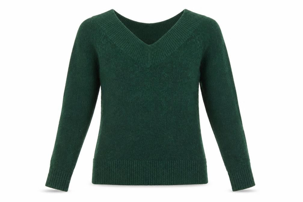 H&M Womens Green   Pullover Jumper Size XS