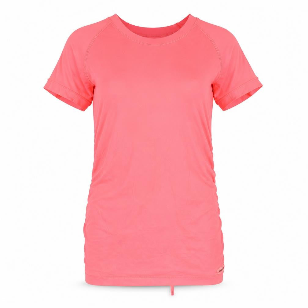 Firefly Womens Pink   Basic T-Shirt Size 8  - Bright Coral Colour