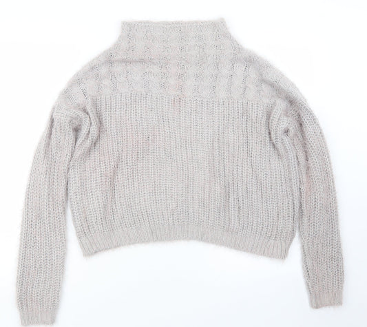 NEXT Womens Purple  Knit Pullover Jumper Size 12