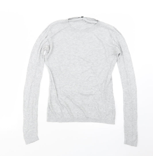 Warehouse Womens Grey   Pullover Jumper Size 10