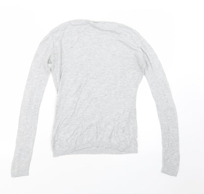 Warehouse Womens Grey   Pullover Jumper Size 10