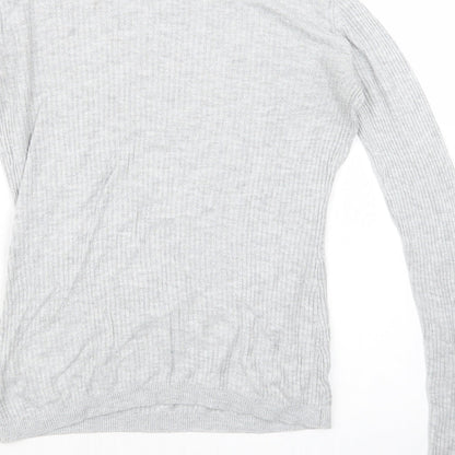 Warehouse Womens Grey   Pullover Jumper Size 10